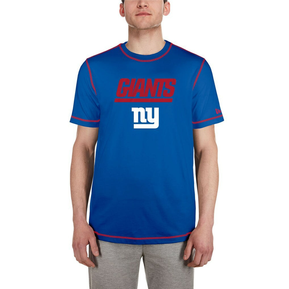 New York Giants New Era Third Down Puff Print T-Shirt