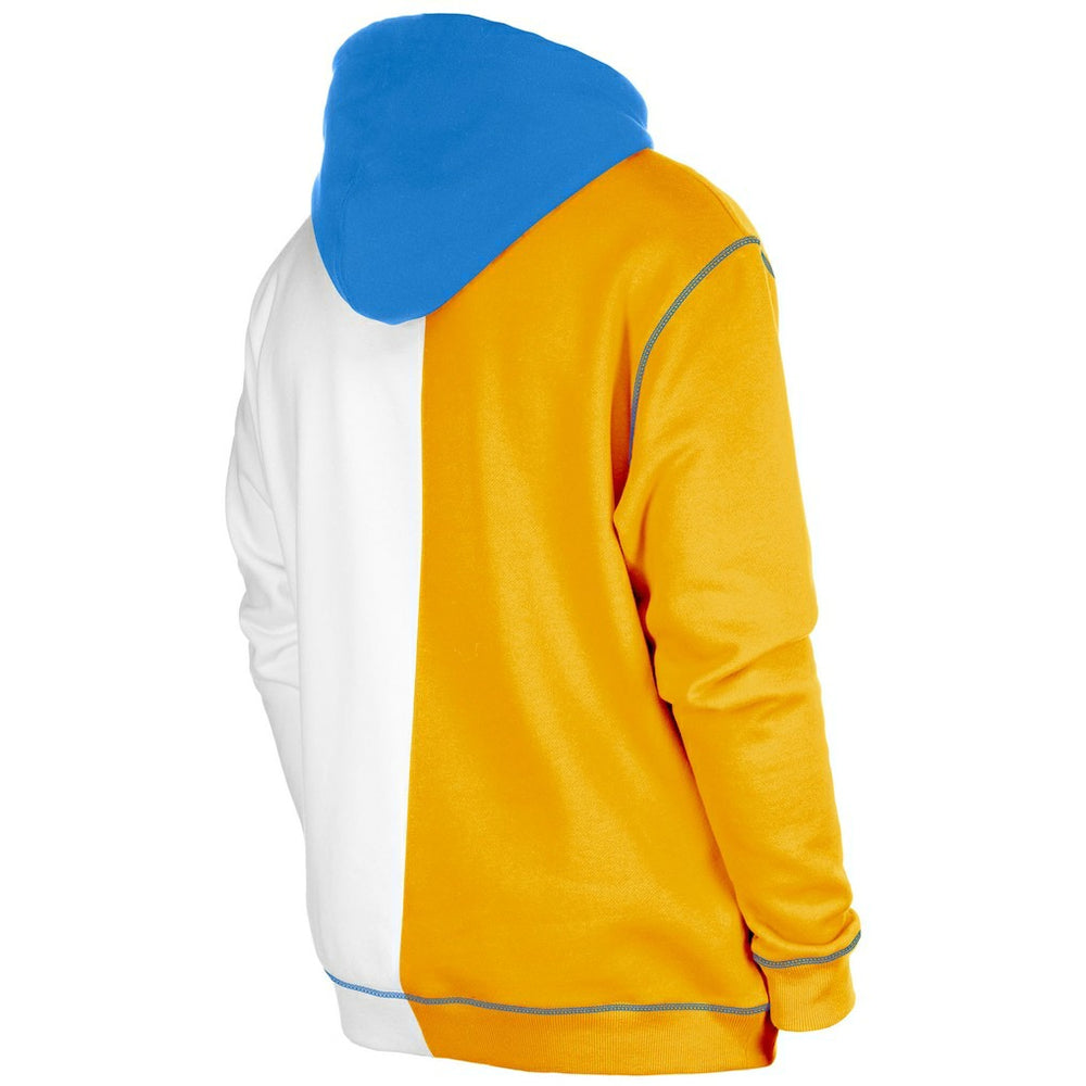 Los Angeles Chargers New Era Third Down Split Raglan Pullover Hoodie