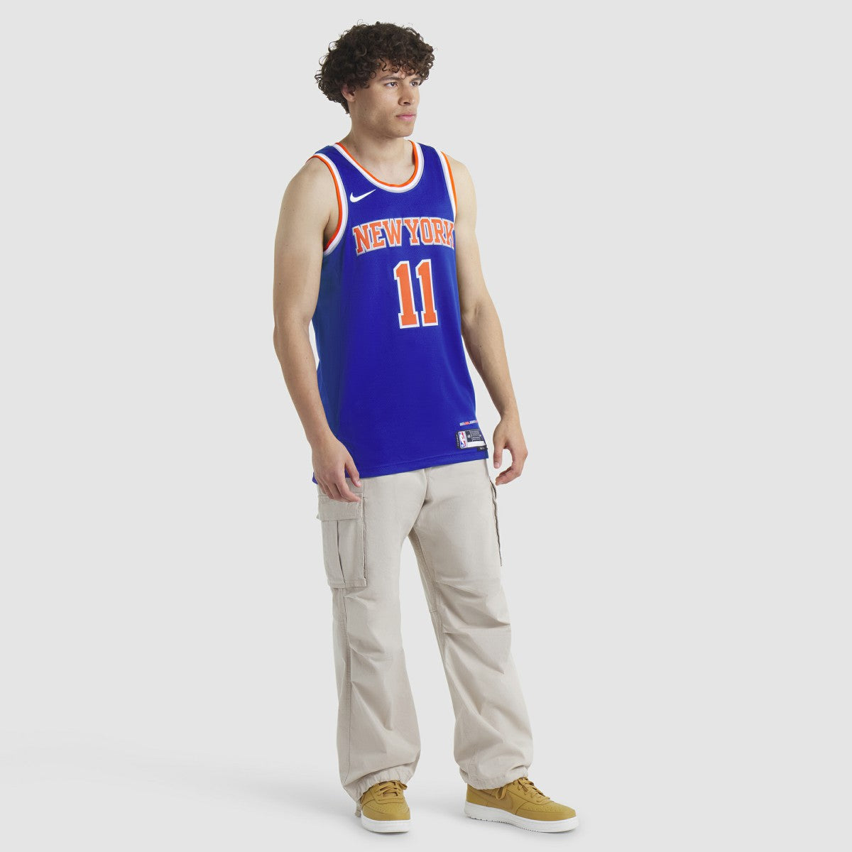 Jalen Brunson New York Knicks Unisex Swingman Jersey - Icon Edition - Blue