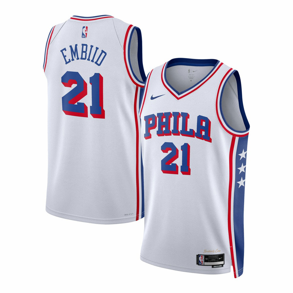 Joel Embiid Philadelphia 76ers Unisex Swingman Jersey New