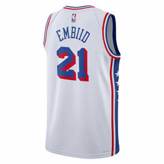 Joel Embiid Philadelphia 76ers Unisex Swingman Jersey New