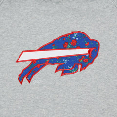 Buffalo Bills New Era Women's Floral Raglan Pullover Hoodie
