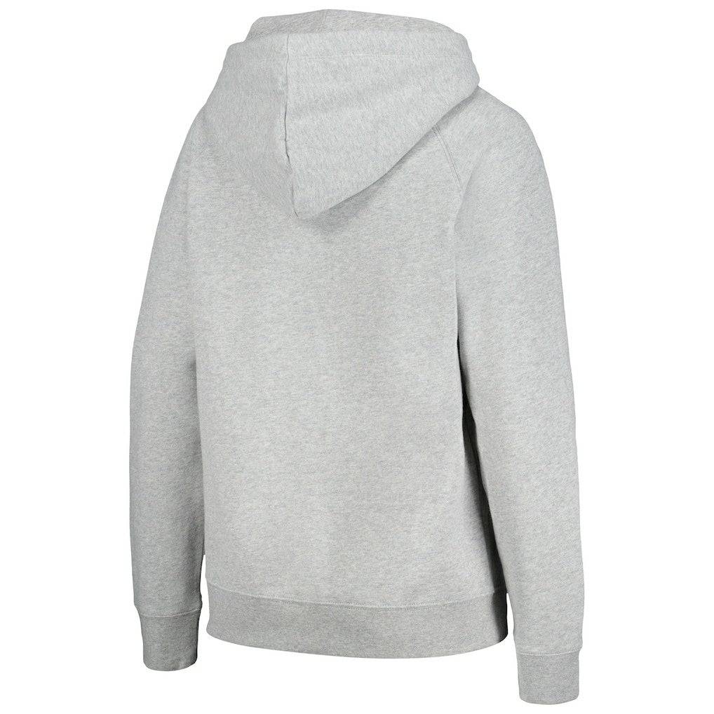 Denver Broncos New Era Women's Floral Raglan Pullover Hoodie