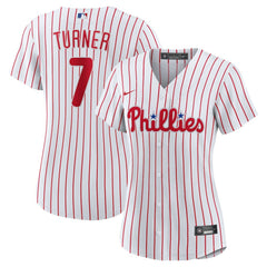 Trea Turner Philadelphia Phillies Nike Women's Home Replica Player Jersey | MLB Discount