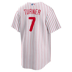 Trea Turner Philadelphia Phillies Nike Home Replica Player Jersey | MLB Outlet