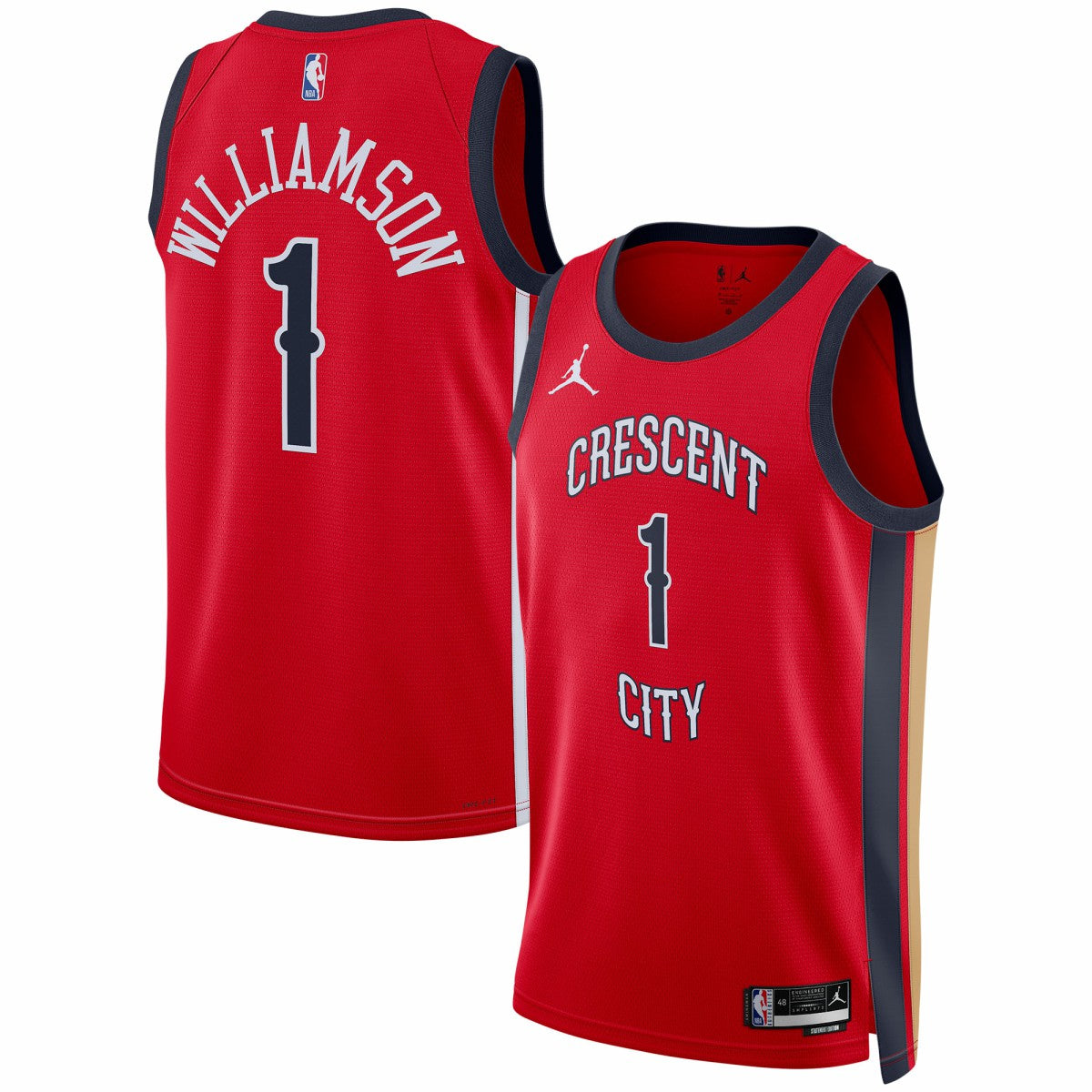 Zion Williamson New Orleans Pelicans Jordan Brand Unisex Swingman Jersey For Sale