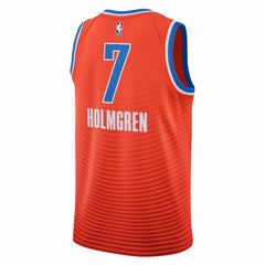 Chet Holmgren Oklahoma City Thunder Jordan Brand Unisex Swingman Jersey Outlet
