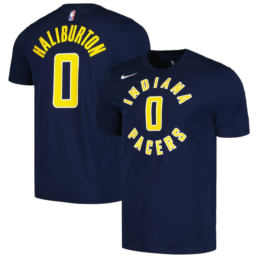 Tyrese Haliburton Indiana Pacers Icon 2022/23 Name & Number T-Shirt Online