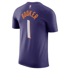 Devin Booker Phoenix Suns Icon 2022/23 Name & Number T-Shirt For Sale