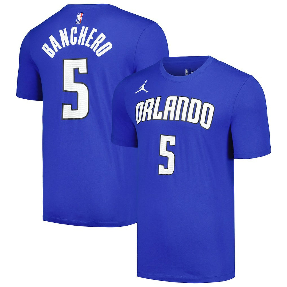 Paolo Banchero Orlando Magic Jordan Brand 2022/23 Statement Edition Name & Number T-Shirt Online