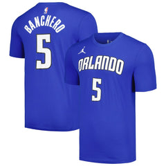 Paolo Banchero Orlando Magic Jordan Brand 2022/23 Statement Edition Name & Number T-Shirt Online