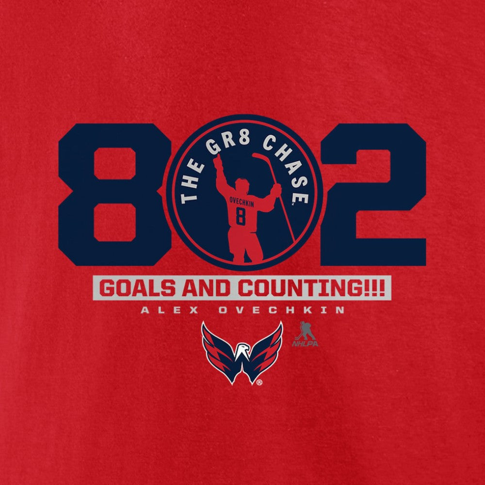 Alexander Ovechkin Washington Capitals Fanatics The Gr8 Chase T-Shirt Outlet