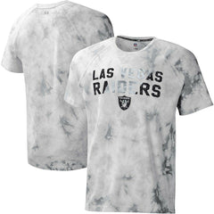 Las Vegas Raiders  MSX by Michael Strahan Resolution Tie-Dye Raglan T-Shirt