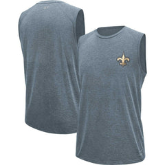 New Orleans Saints  MSX by Michael Strahan Warm Up Sleeveless T-Shirt