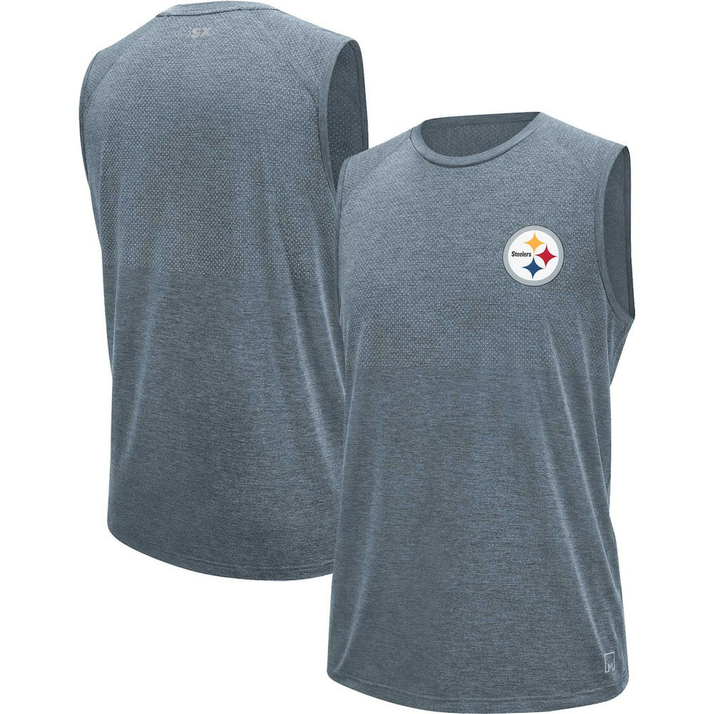 Pittsburgh Steelers  MSX by Michael Strahan Warm Up Sleeveless T-Shirt