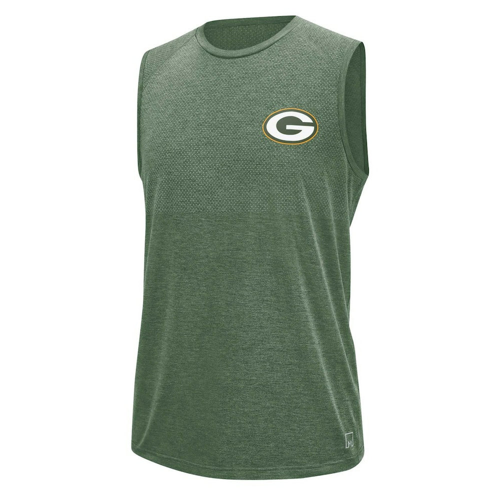Green Bay Packers  MSX by Michael Strahan Warm Up Sleeveless T-Shirt