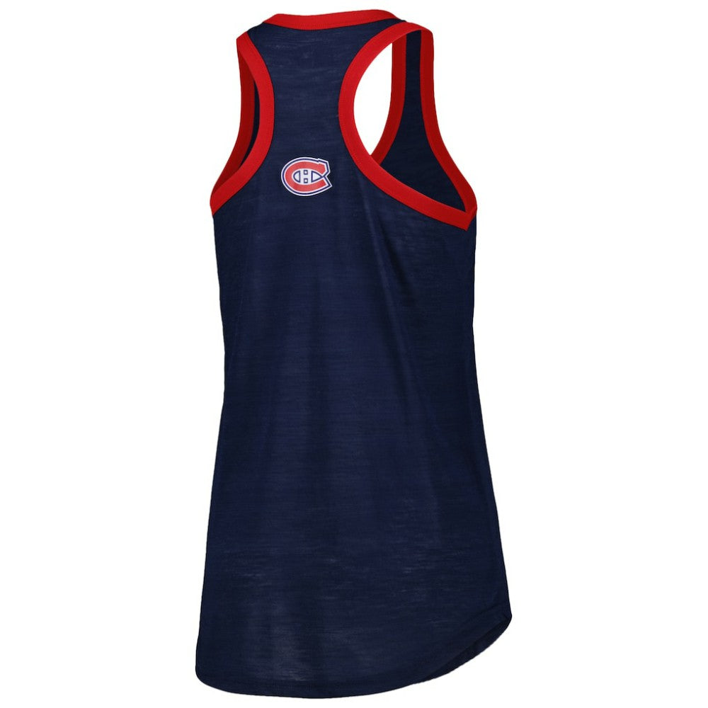 Montreal Canadiens G-III 4Her by Carl Banks Women's First Base Racerback Scoop Neck Tank Top For Sale