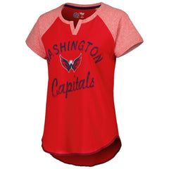 Washington Capitals Starter Women's Grand Slam Raglan Notch Neck T-Shirt Online