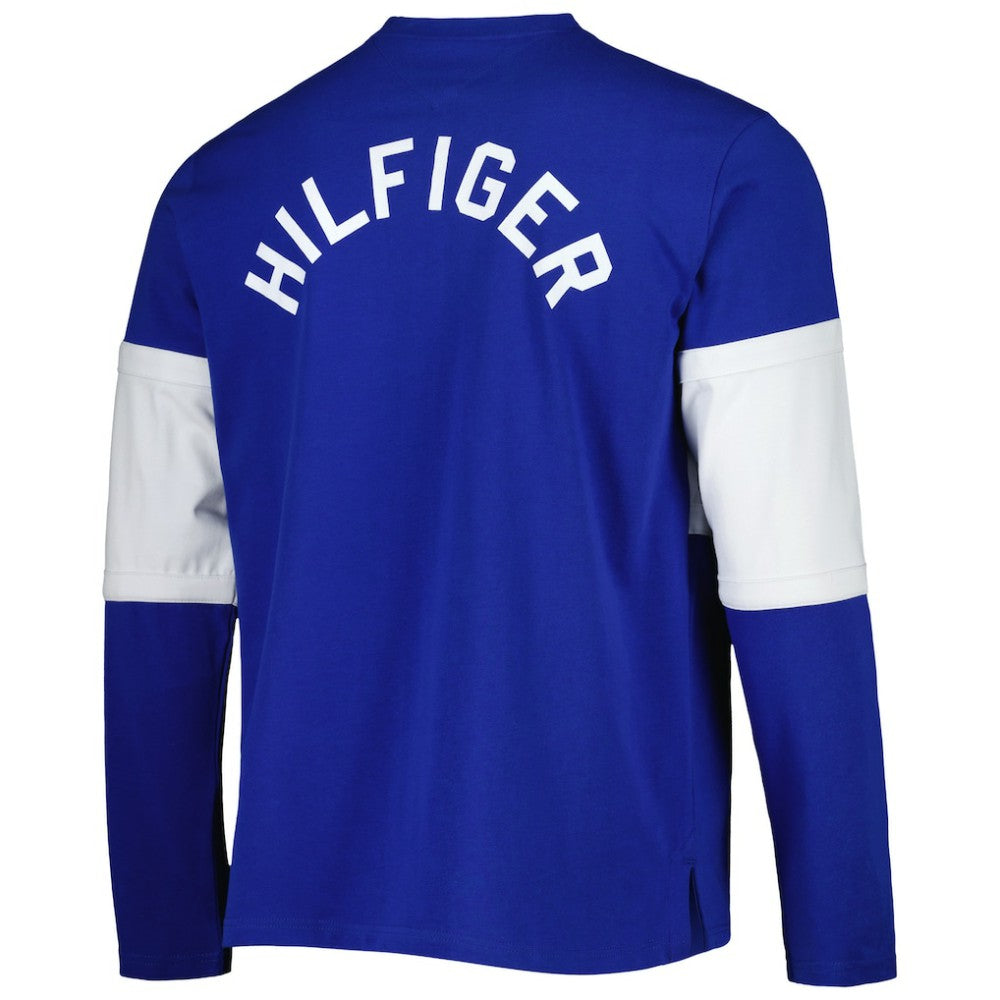 Tampa Bay Lightning Tommy Hilfiger Walter Lace-Up Long Sleeve Top For Sale