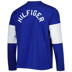 Tampa Bay Lightning Tommy Hilfiger Walter Lace-Up Long Sleeve Top For Sale