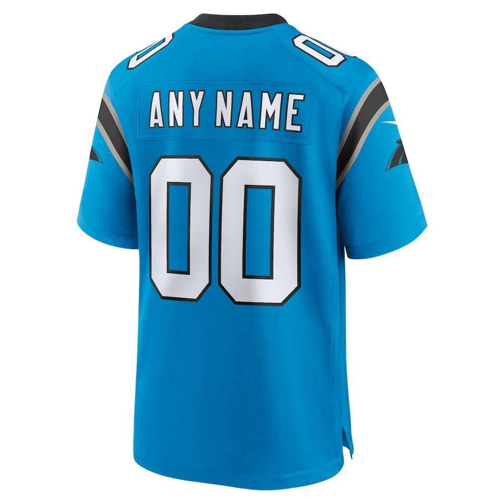 Carolina Panthers Nike Alternate Custom Game Jersey