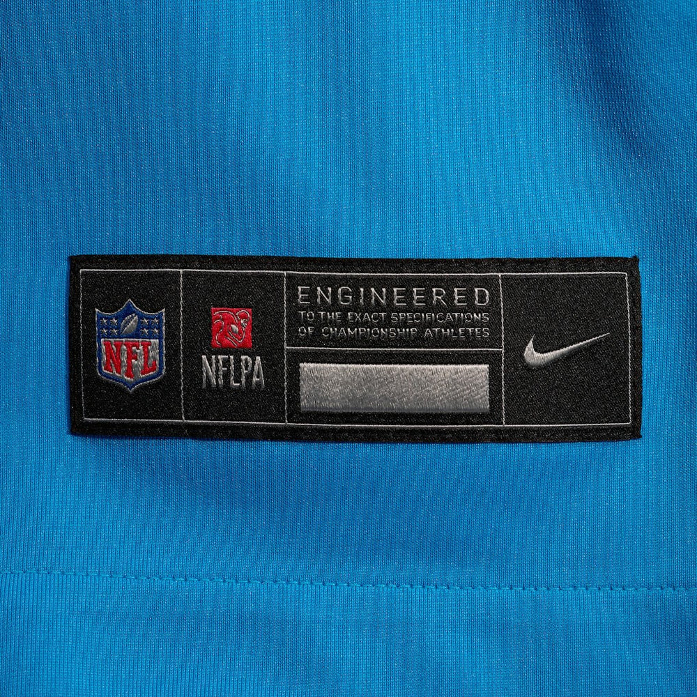 Carolina Panthers Nike Alternate Custom Game Jersey
