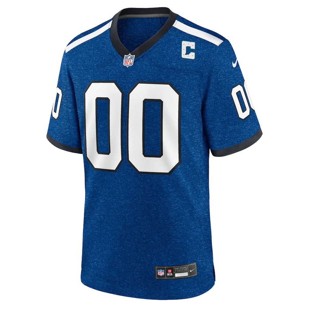 Indianapolis Colts Nike Indiana Nights  Alternate Custom Game Jersey
