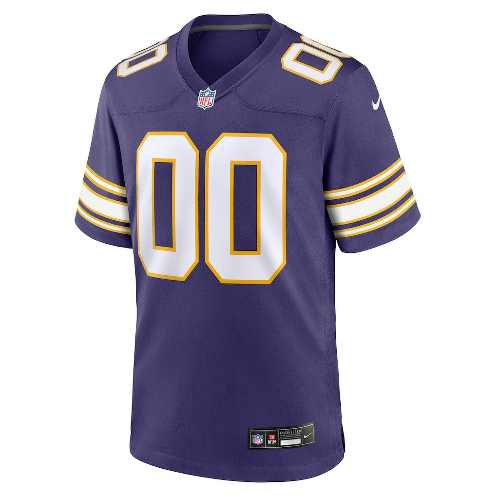 Minnesota Vikings Nike Classic Custom Game Jersey
