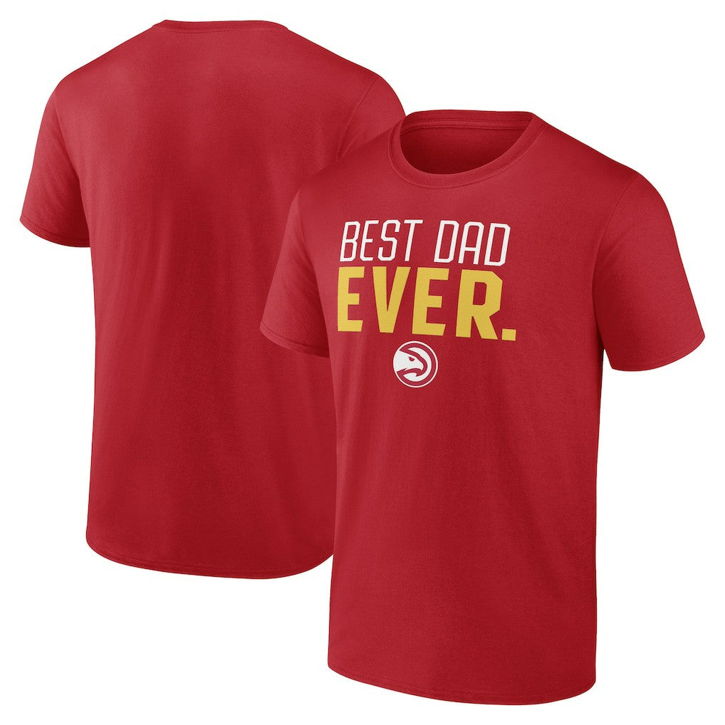Atlanta Hawks Best Dad Ever Logo T-Shirt Discount