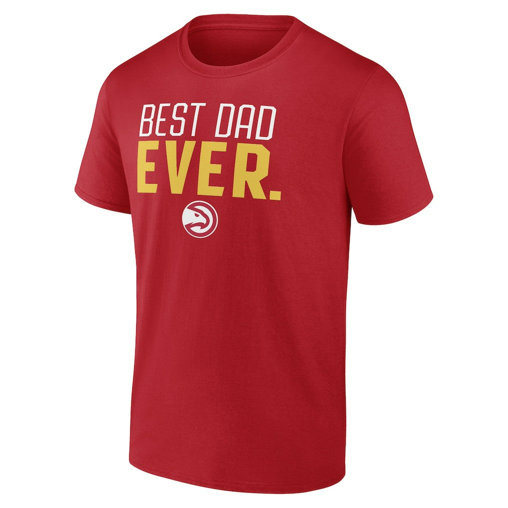 Atlanta Hawks Best Dad Ever Logo T-Shirt Discount