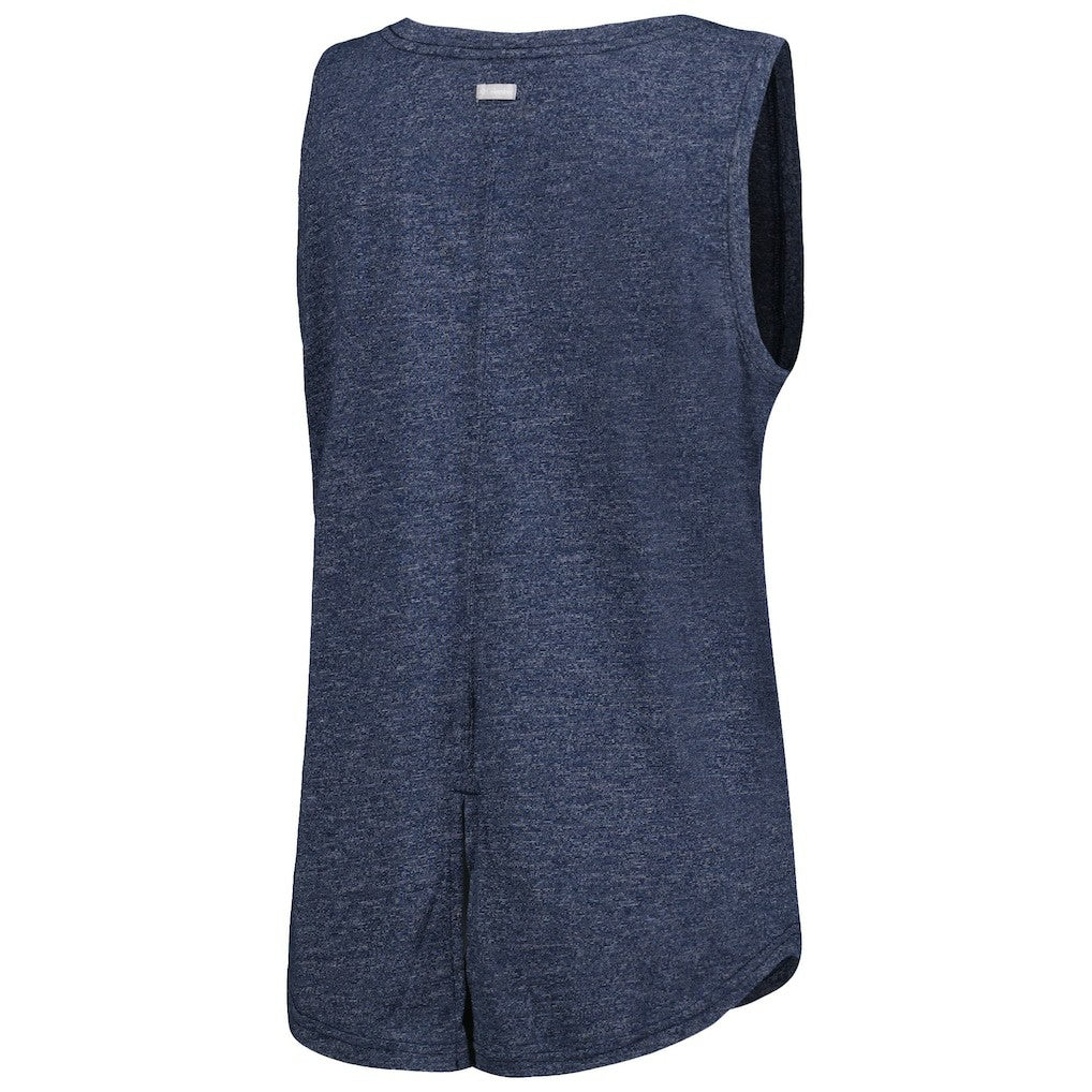 Dallas Cowboys Columbia Women's Cades Cape Omni-Wick Tri-Blend Tank Top