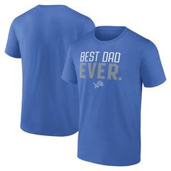 Detroit Lions  Best Dad Ever Team T-Shirt