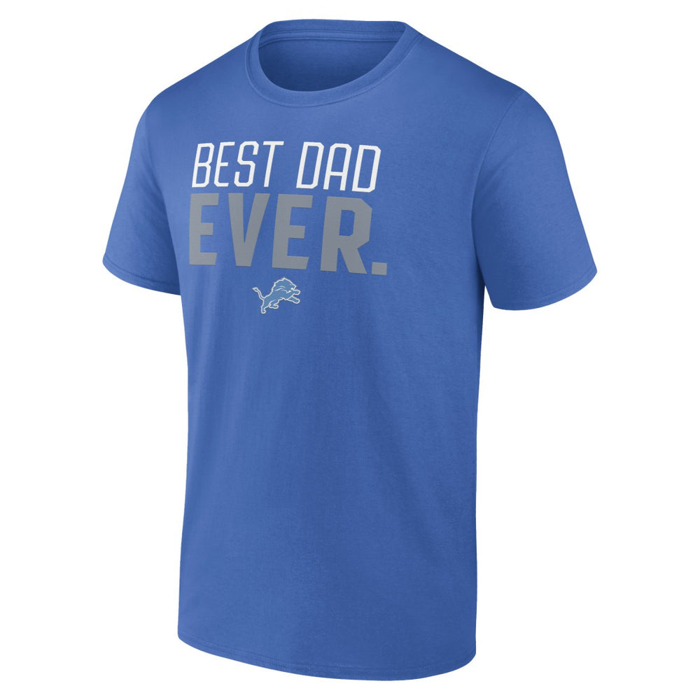 Detroit Lions  Best Dad Ever Team T-Shirt