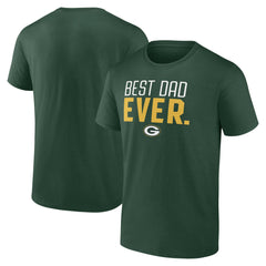 Green Bay Packers  Best Dad Ever Team T-Shirt