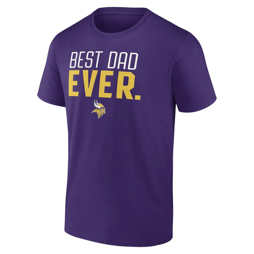 Minnesota Vikings  Best Dad Ever Team T-Shirt