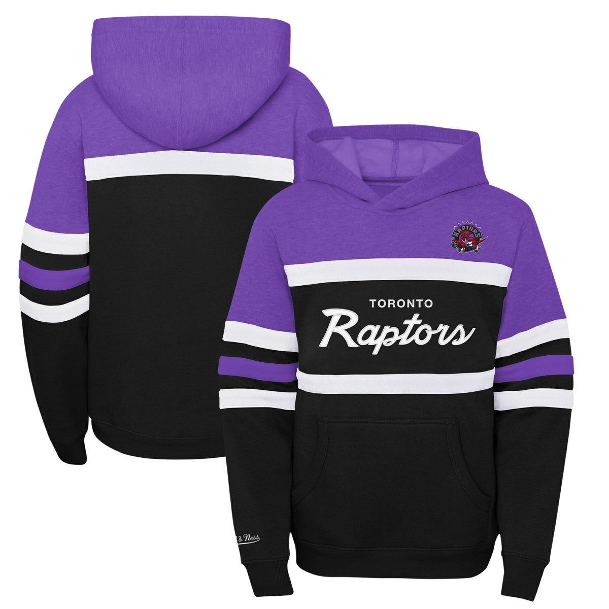 Toronto Raptors Youth Hardwood Classics Head Coach Pullover Hoodie On Sale