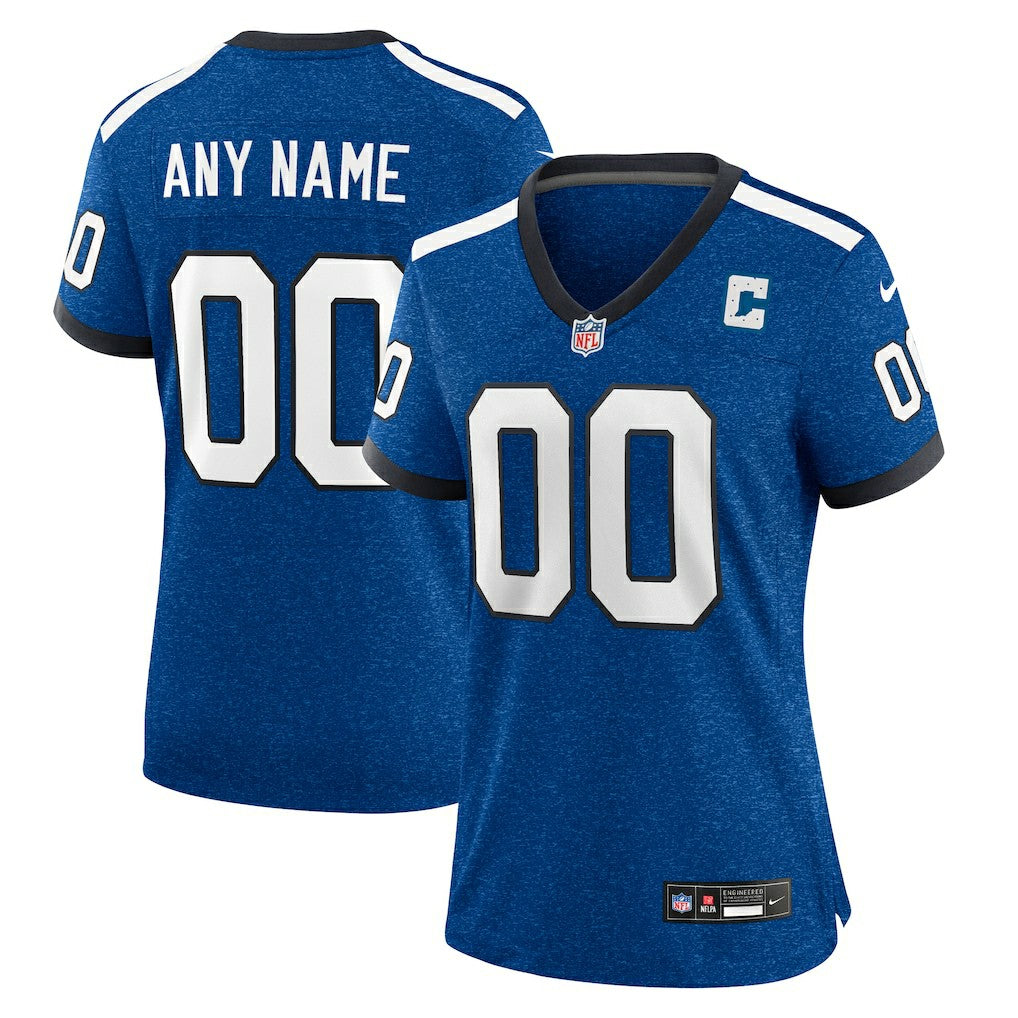 Indianapolis Colts Nike Women's Indiana Nights Alternate Custom Game Jersey