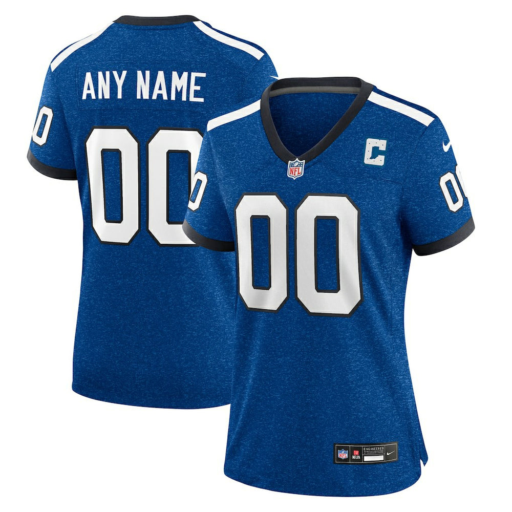 Indianapolis Colts Nike Women's Indiana Nights Alternate Custom Game Jersey