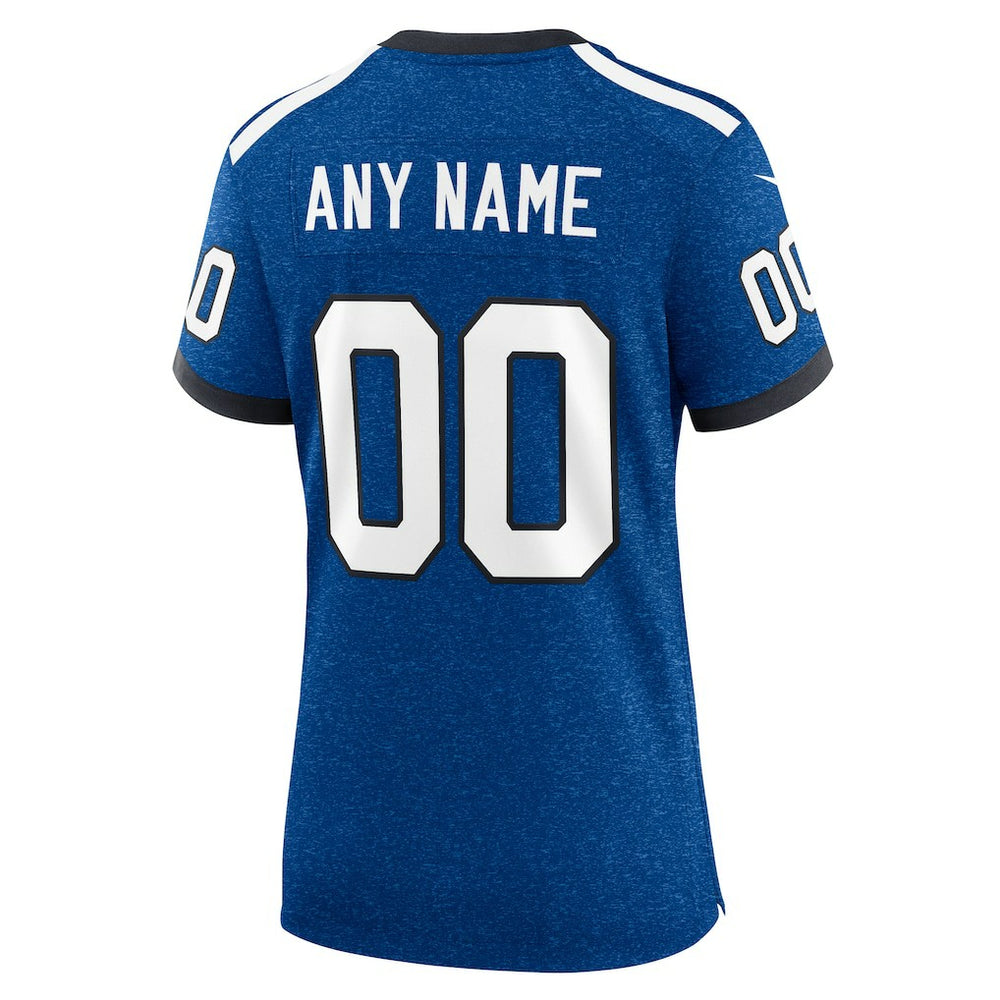 Indianapolis Colts Nike Women's Indiana Nights Alternate Custom Game Jersey