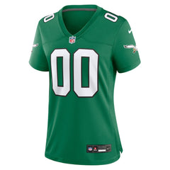 Philadelphia Eagles Nike Women's Alternate Custom Game Jersey