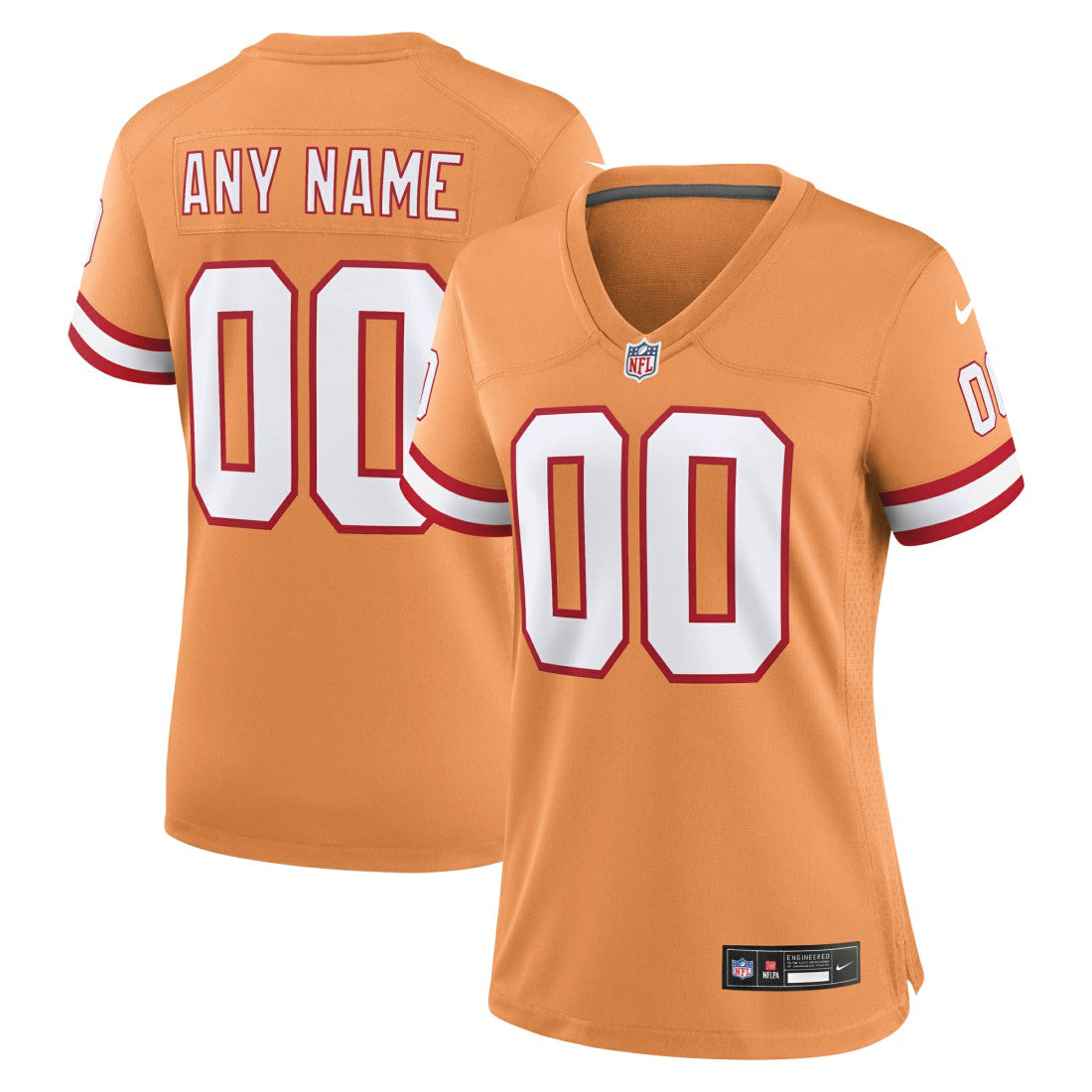 Tampa Bay Buccaneers Nike Women's Custom Throwback Game Jersey