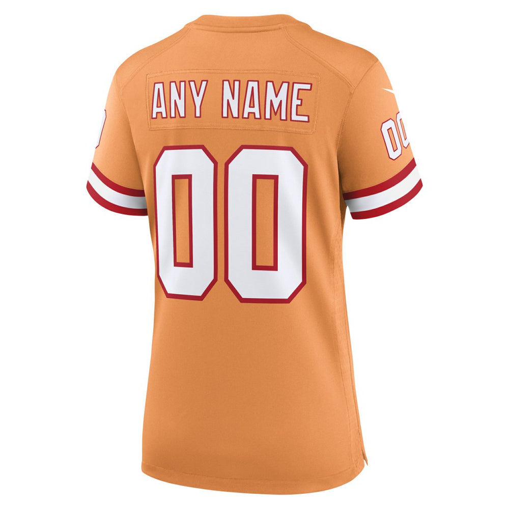 Tampa Bay Buccaneers Nike Women's Custom Throwback Game Jersey