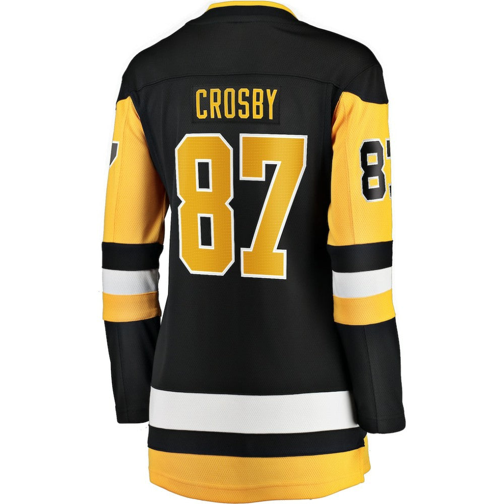 Sidney Crosby Pittsburgh Penguins Fanatics Women's Captain Patch Home Breakaway Jersey Outlet