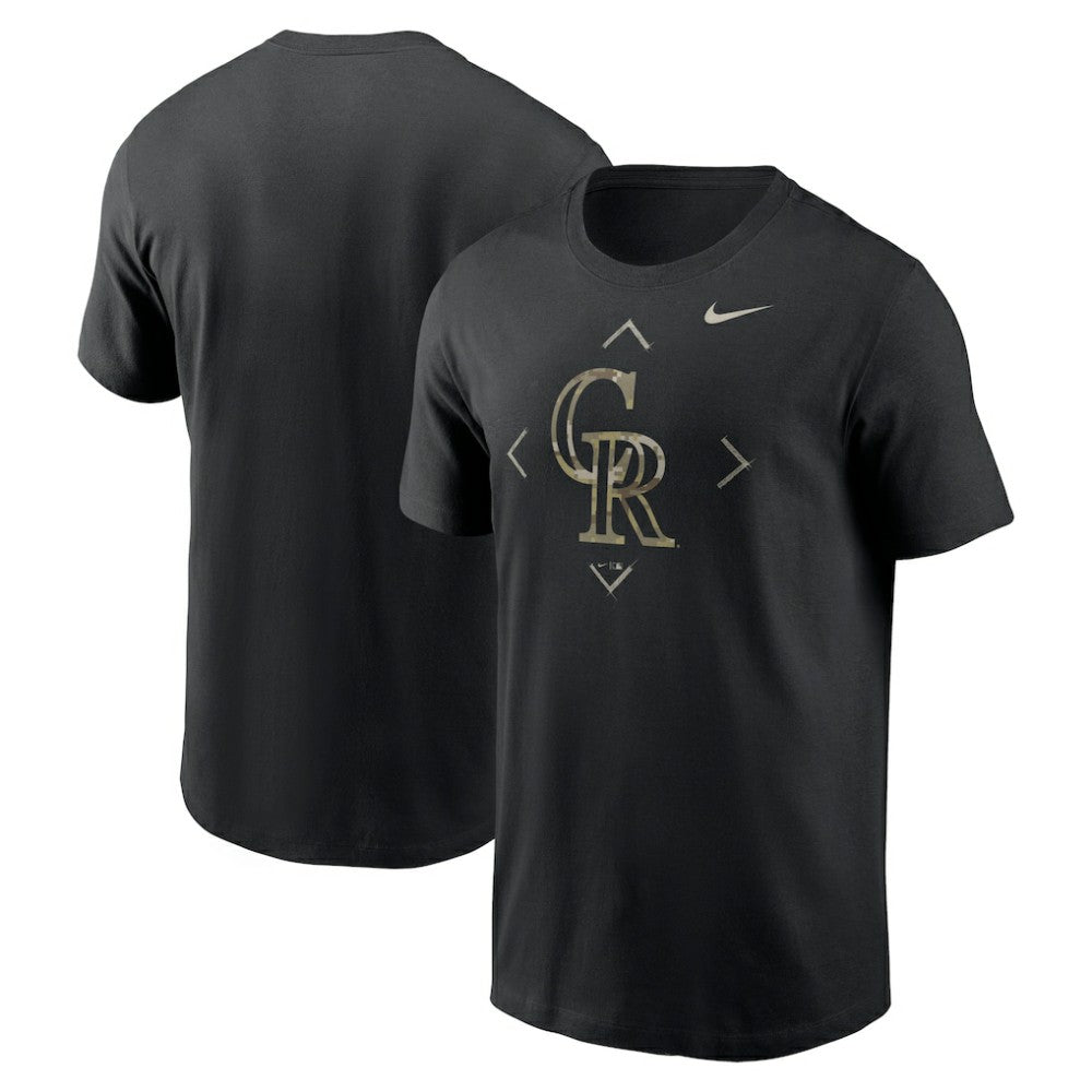 Colorado Rockies Nike Camo Logo T-Shirt | MLB For sale