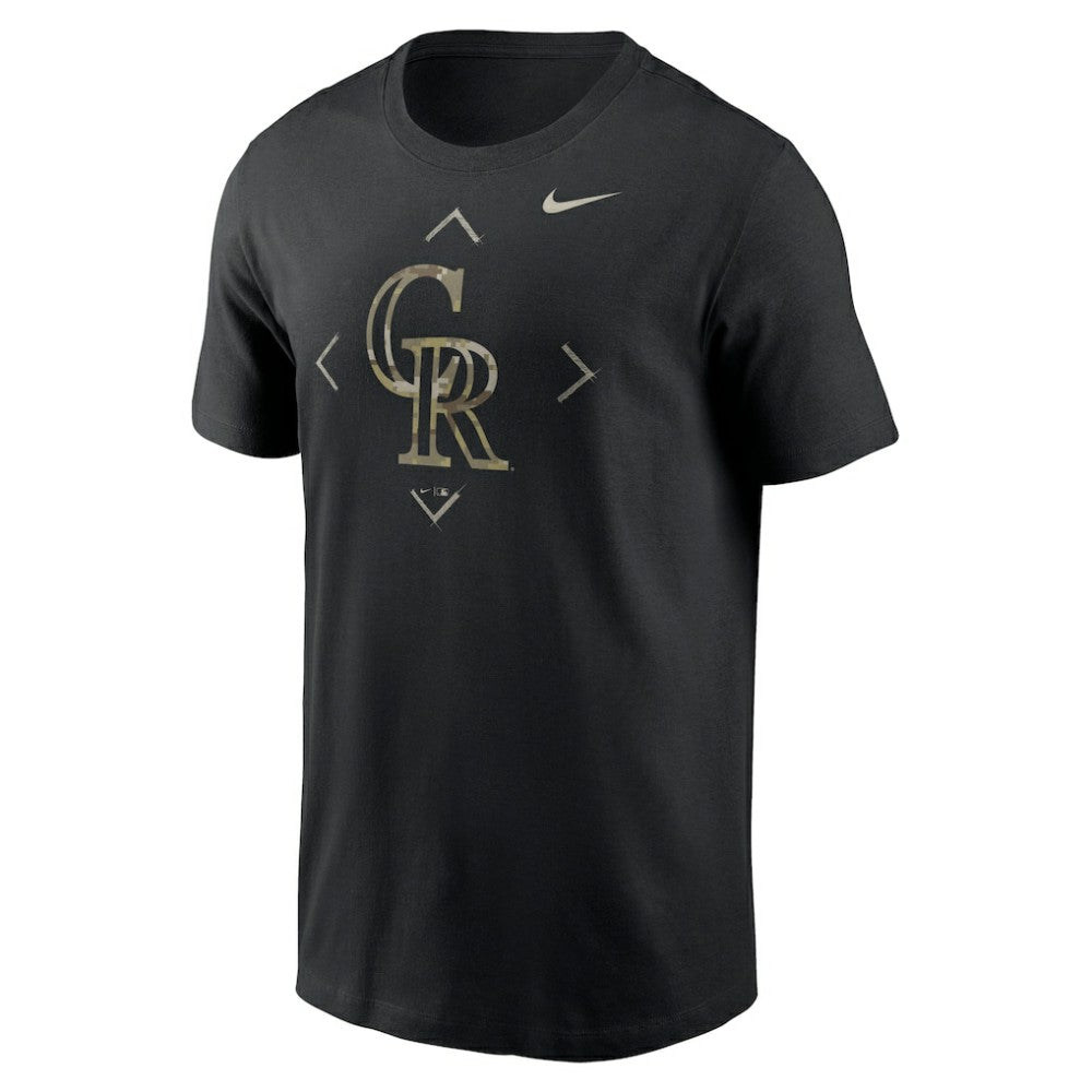 Colorado Rockies Nike Camo Logo T-Shirt | MLB For sale