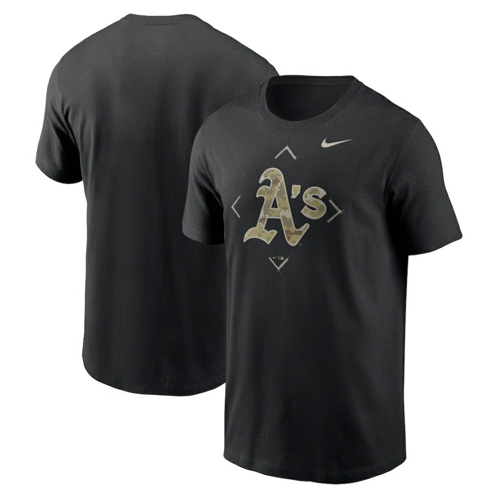 Athletics Nike Camo Logo T-Shirt | MLB Discount