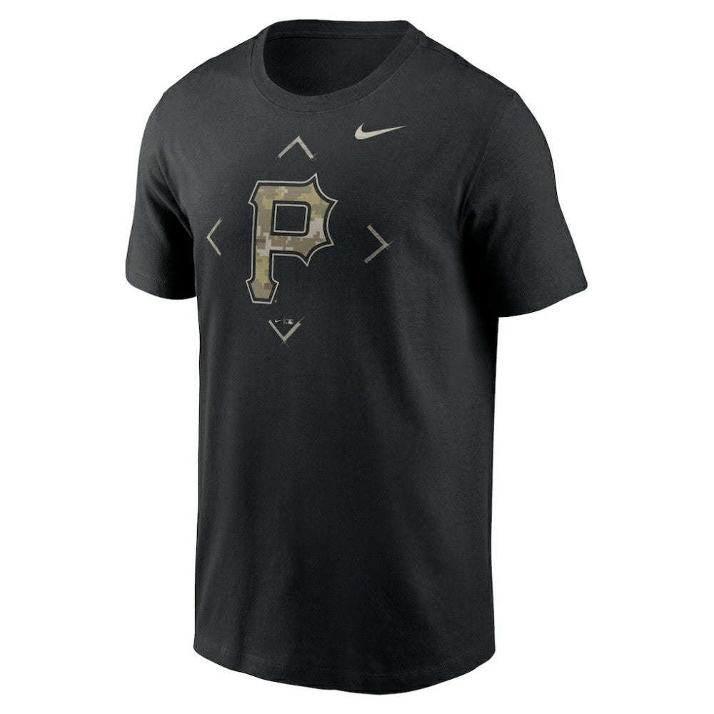 Pittsburgh Pirates Nike Camo Logo T-Shirt | MLB US