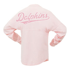 Miami Dolphins Fanatics Women's Millennial Spirit Jersey T-Shirt