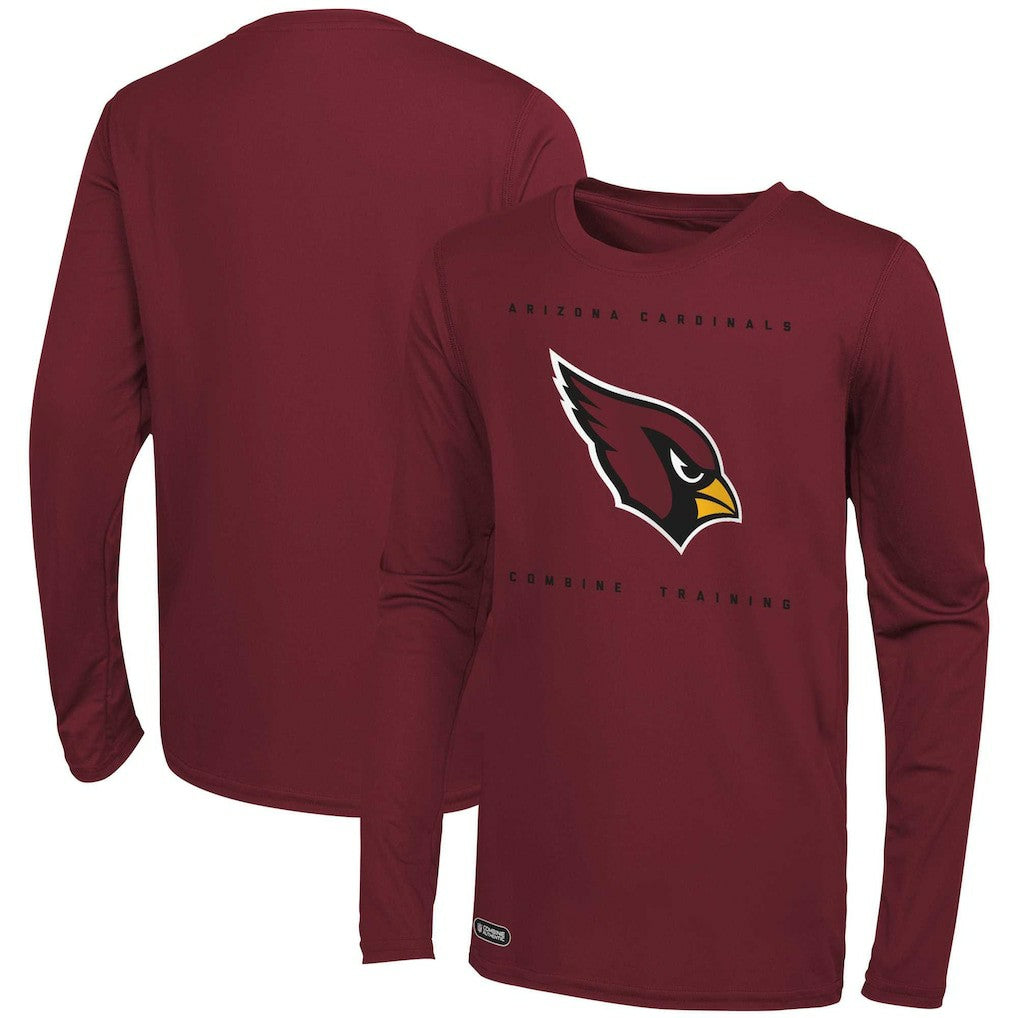 Arizona Cardinals  Side Drill Long Sleeve T-Shirt