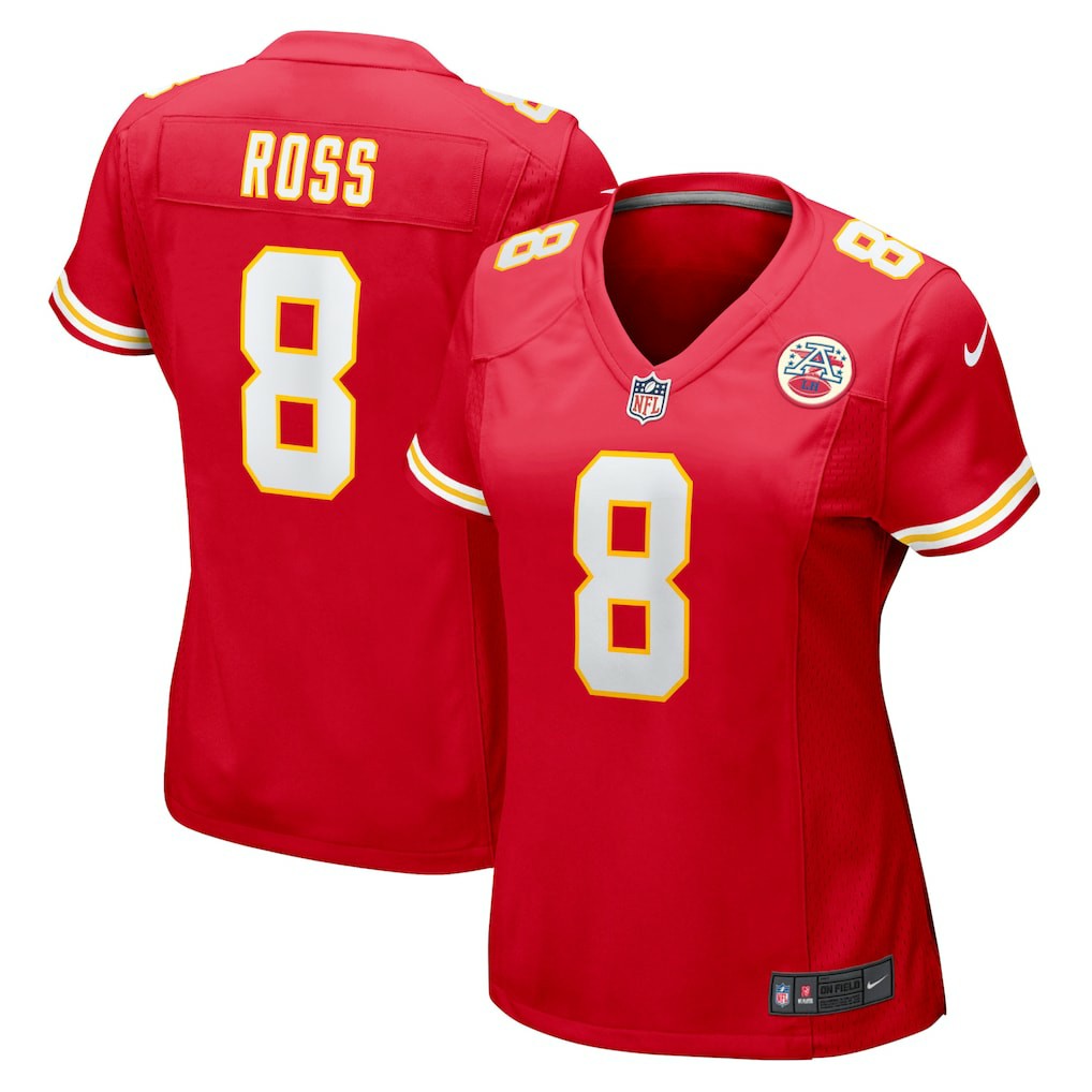 Kansas City Chiefs Nike Justyn Ross  Women's Home Game Player Jersey